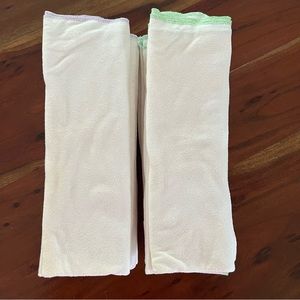 Lot of 10 Happy BeeHinds Stretchy Bamboo Flat Cloth Diapers